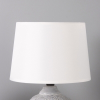 Настольная лампа "Каролина" 1х15Вт Е14 серый 20х20х29см