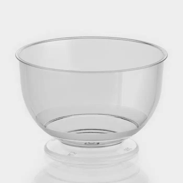 Креманка пластиковая одноразовая для фуршета &laquo;Кристалл&raquo;, 200 мл, прозрачная