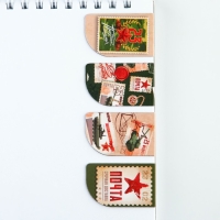 Магнитные закладки для книг, 4 шт. «Почта» Магнитные закладки для книг, 4 шт. «Почта»