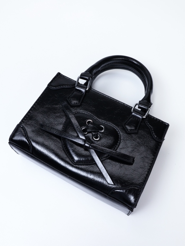 Сумка женская, 20*8*14, отд на молнии, длин ремень, черный