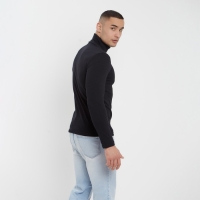 Водолазка мужская MINAKU: Basic line MAN цвет чёрный, размер 46 Водолазка мужская MINAKU: Basic line MAN цвет чёрный, размер 46