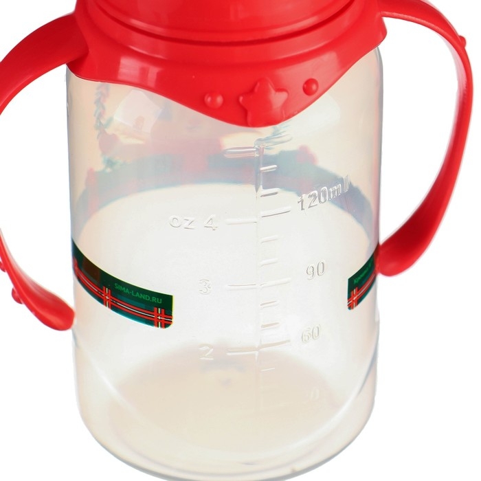 Подарочный набор &laquo;Новогодние друзья&raquo;: бутылочки для кормления 150 и 250 мл., прямые, от 0 мес., Крошка Я