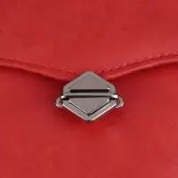 Застёжка для сумки, 3.1&times;3.1 см, цвет серебряный