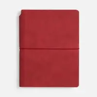 Ежедневник Kuka, недатированный, ver.2, красный