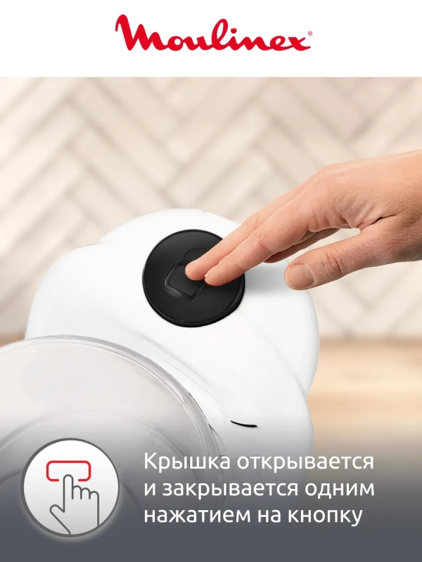 Кухонный комбайн Masterchef 2000 FP211110, 500 Вт, 1.5 л