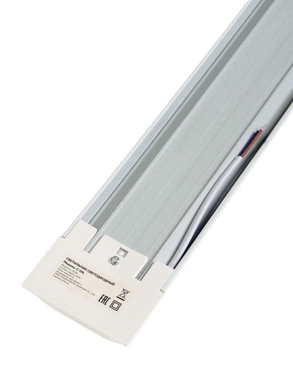 Светильник светодиодный, 20 Вт, 1900 Лм, 3000К, 165-265 В, 600 мм Светильник светодиодный, 20 Вт, 1900 Лм, 3000К, 165-265 В, 600 мм