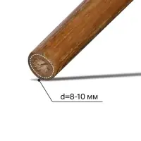 Колышек для подвязки растений, h=60 см, d=8-10 мм, бамбук, Greengo