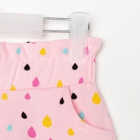 Шорты для девочки с рюшей KAFTAN "Unicorn", размер 32 (110-116)