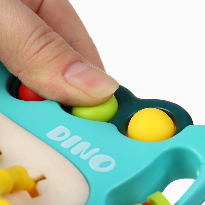 Развивающая сенсорная игрушка - погремушка Крошка Я &laquo;Малыш Дино&raquo;