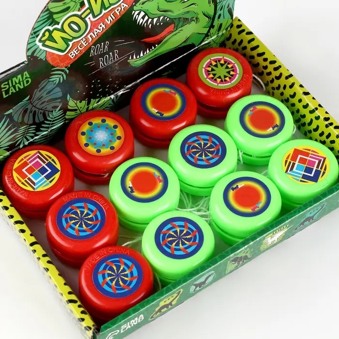 Йо-йо &laquo;Динозавр&raquo;, МИКС, в шоубоксе