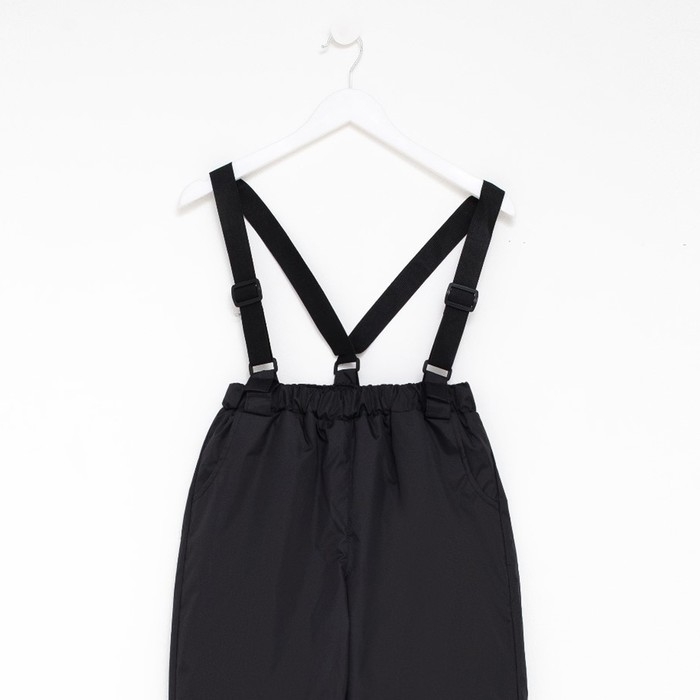 Брюки детские утепленные, цвет чёрный, рост 104 см Брюки детские утепленные, цвет чёрный, рост 104 см