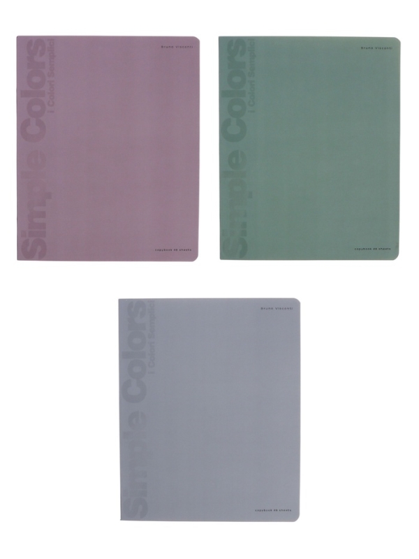 Тетрадь 48л кл MORANDI COLORS, МИКС