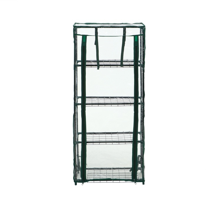 Парник-стеллаж 4 полки (сетка) 46*24*105 см, пвх пленка, мет. труба d-12 мм Парник-стеллаж 4 полки (сетка) 46*24*105 см, пвх пленка, мет. труба d-12 мм