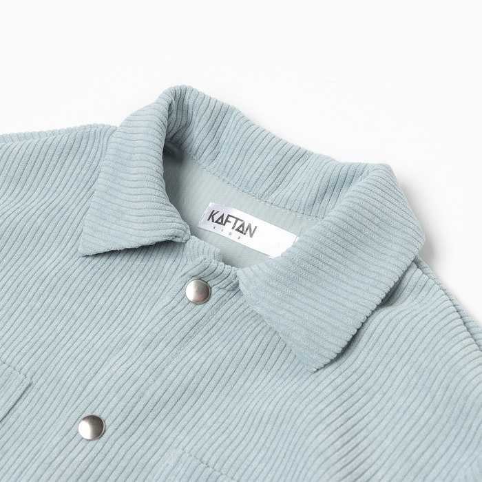 Костюм детский KAFTAN "Velvet", р. 30 (98-104), голубой