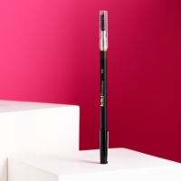 Карандаш для бровей Kiki, с щеточкой, тон 04 (тёмно-коричневый)