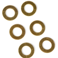 Комплект одиночной колковой механики Music Life, золотистые, 3+3