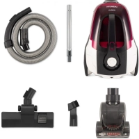 Пылесос HYV-C3370 2400Вт белый, красный