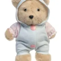 Мягкая игрушка "Мишка в пижаме", 14 см, МИКС