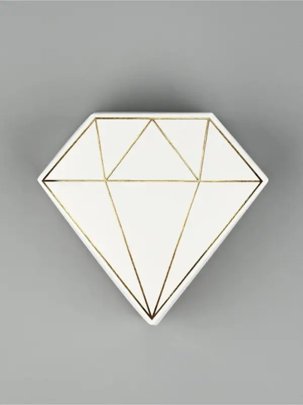 Коробка подарочная под бижутерию &laquo;Белая, тиснение&raquo;, 10 х 9 х 3.5 см