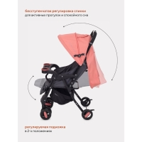 Коляска прогулочная детская RANT basic &laquo;UNO&raquo;, складывается в трость, цвет Cloud pink