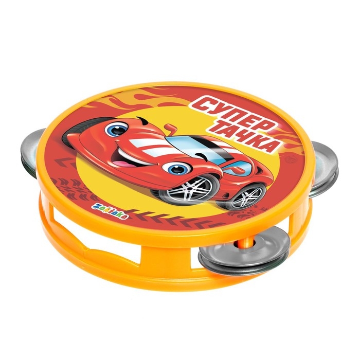 Музыкальная игрушка «Бубен. Супер тачка» Музыкальная игрушка «Бубен. Супер тачка»