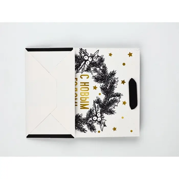 Набор пакетов &laquo;Новый год&raquo;, 3 шт,  18 &times; 23 &times; 9 см