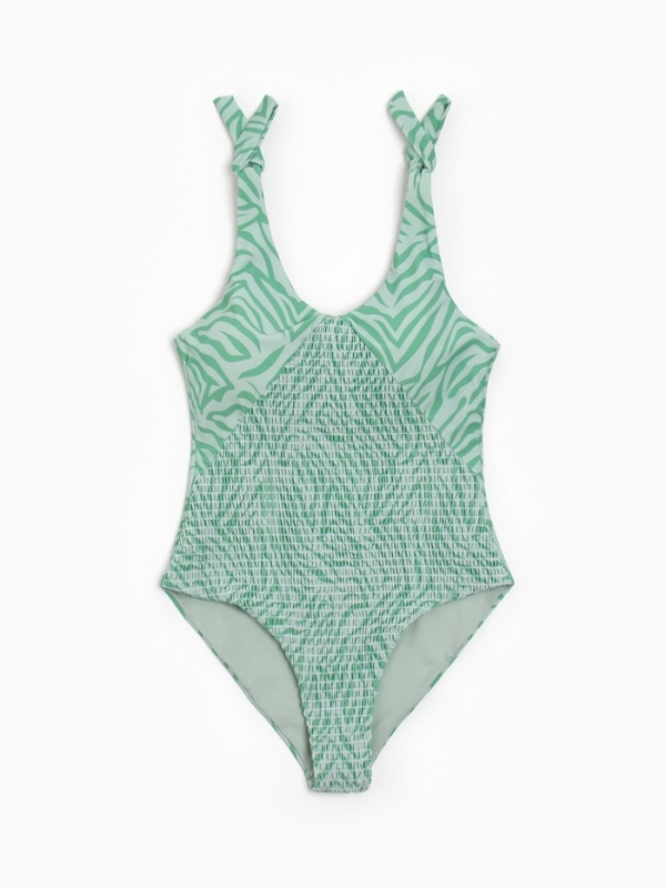 Купальник женский слитный MINAKU цвет зеленый, размер 48 Купальник женский слитный MINAKU цвет зеленый, размер 48