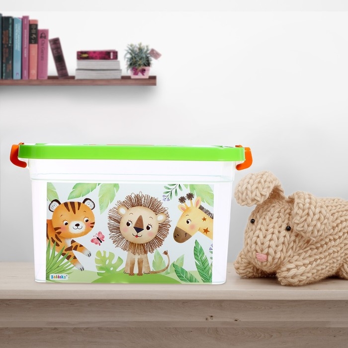 Ящик для хранения игрушек &laquo;Счастливое детство&raquo;, 6,5 л