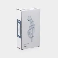 Блюдо для подачи "Лист" 13,5х7,2х3,5, прозрачная