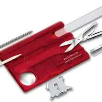 Набор инструментов SwissCard Nailcare, красный