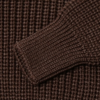 Джемпер вязаный Крошка Я, рост 92-98 см, коричневый