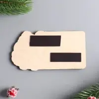 Магнит новогодний с календарём 2026 &laquo;Весёлого Нового Года&raquo;, размер магнита 6&times;11.5 см