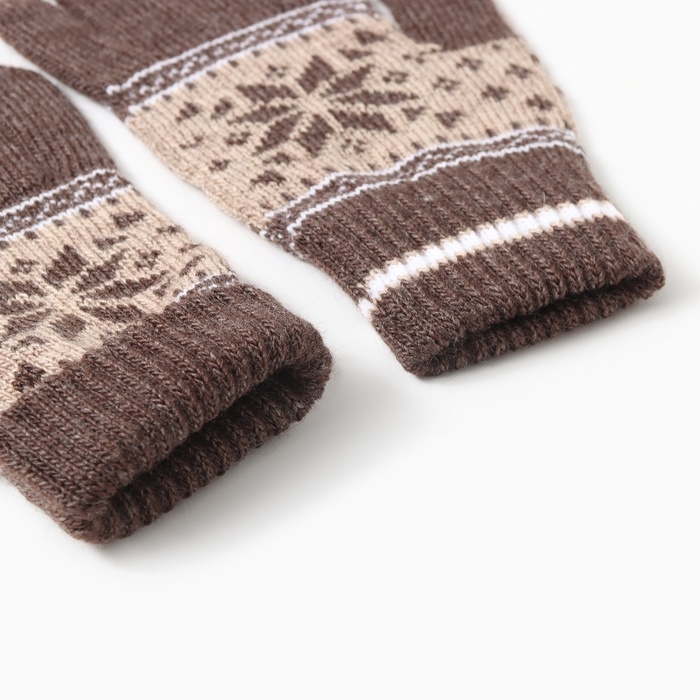 Перчатки сенсорные, цвет светло-коричневый, р-р 18 Перчатки сенсорные, цвет светло-коричневый, р-р 18