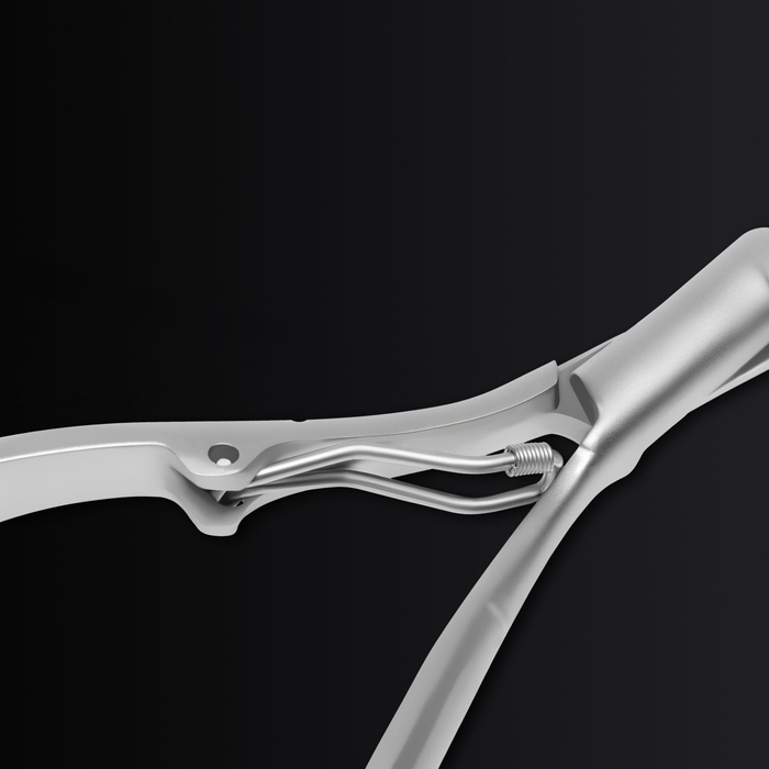 Кусачки маникюрные для кутикулы &laquo;Premium satin&raquo;, эргономичные, 9,3 см, длина лезвия - 7 мм, цвет серебристый