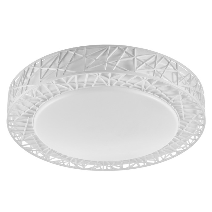 Светильник "Птичье гнездо" LED 36Вт 3000-6000К белый d.39 см