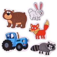 Макси-пазлы «Синий трактор: Лесные жители» Макси-пазлы «Синий трактор: Лесные жители»