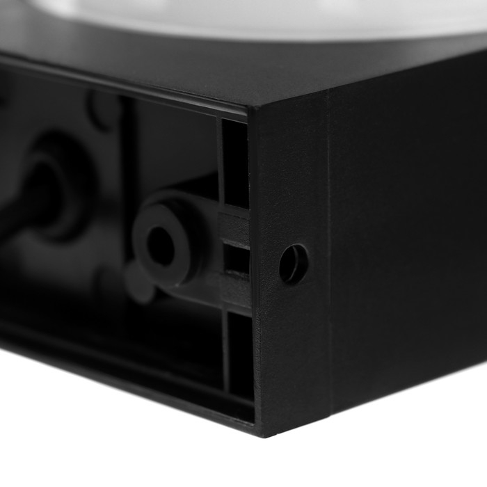 Светильник фасадный &laquo;Гранд двойной&raquo;, FSD-040, 10 Вт, 3000К, IP65, 220 В, пластик, черный