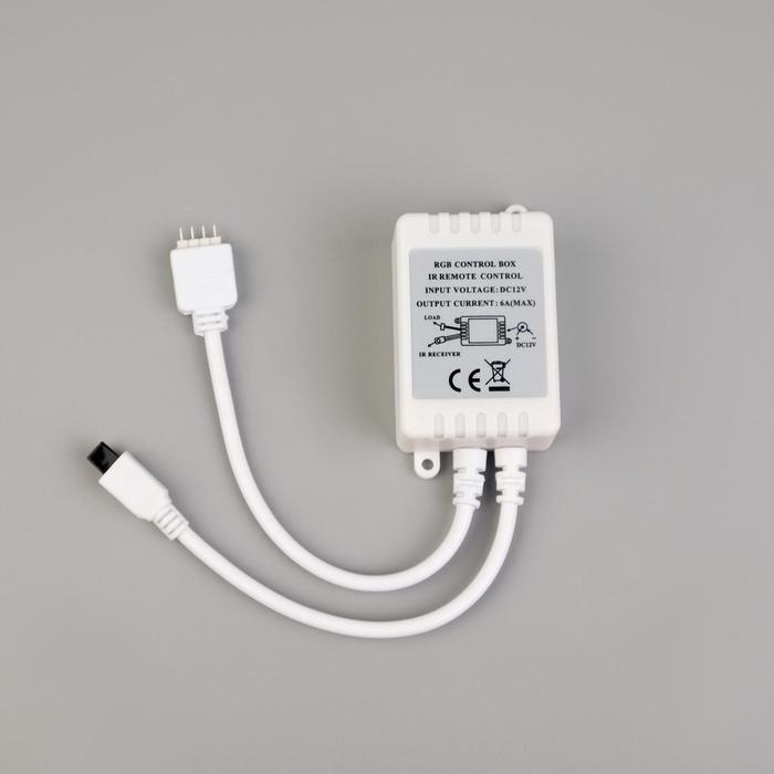 Комплект светодиодной ленты Volpe 3 м, IP20, SMD5050, 60 LED/м, 12 В, RGB Комплект светодиодной ленты Volpe 3 м, IP20, SMD5050, 60 LED/м, 12 В, RGB