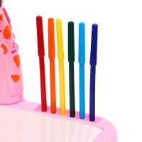 Проектор-столик «Жирафик», свет, звук, цвета МИКС Проектор-столик «Жирафик», свет, звук, цвета МИКС