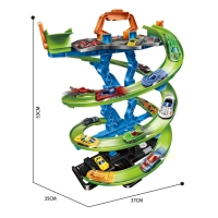 Автотрек &laquo;Виражи&raquo;, в комплекте 8 машинок