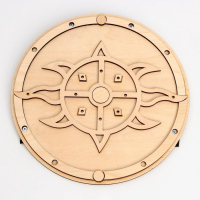 Деревянное оружие &laquo;Щит&raquo; 25&times;25&times;3,2 см