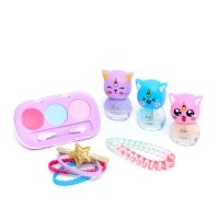 Набор косметики для девочки "Авокадо", с резинками для волос Набор косметики для девочки "Авокадо", с резинками для волос