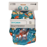Трусики-подгузник, многоразовый &laquo;Оленята&raquo;, Крошка Я