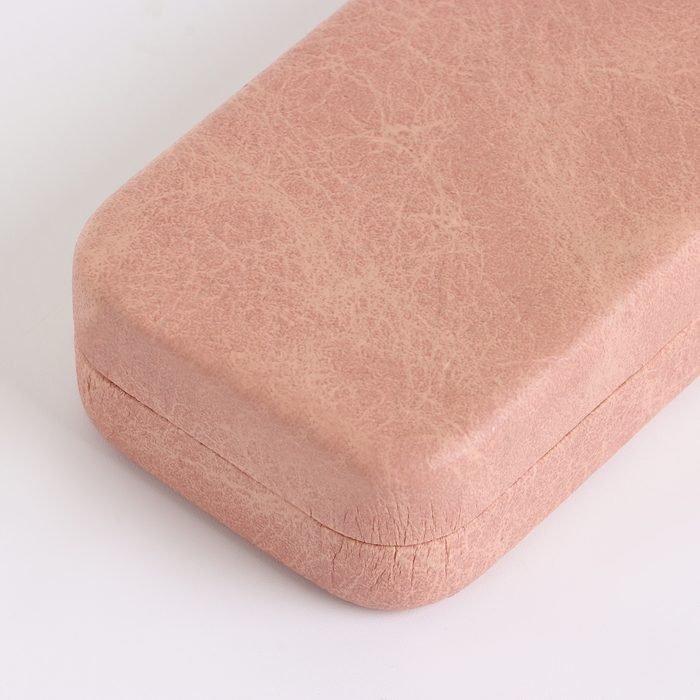 Футляр для очков на хлопушке, длина 15 см, цвет розовый