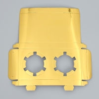 Коробка для капкейка &laquo;Верь в мечту&raquo;, золото, 8 х 16 х 11.5 см, Новый год