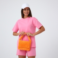 Сумка молодёжная на магните, цвет оранжевый Сумка молодёжная на магните, цвет оранжевый