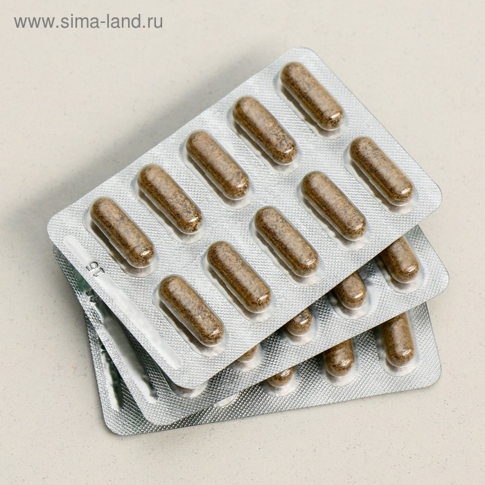 &laquo;Сибирская лиственница подсочка&raquo;, натуральная композиция, новые сосуды, 30 капсул по 0,5 г