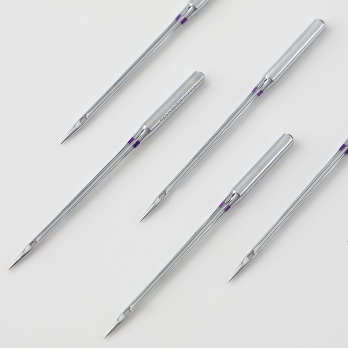 Иглы для бытовых швейных машин, универсальные, №100, 10 шт