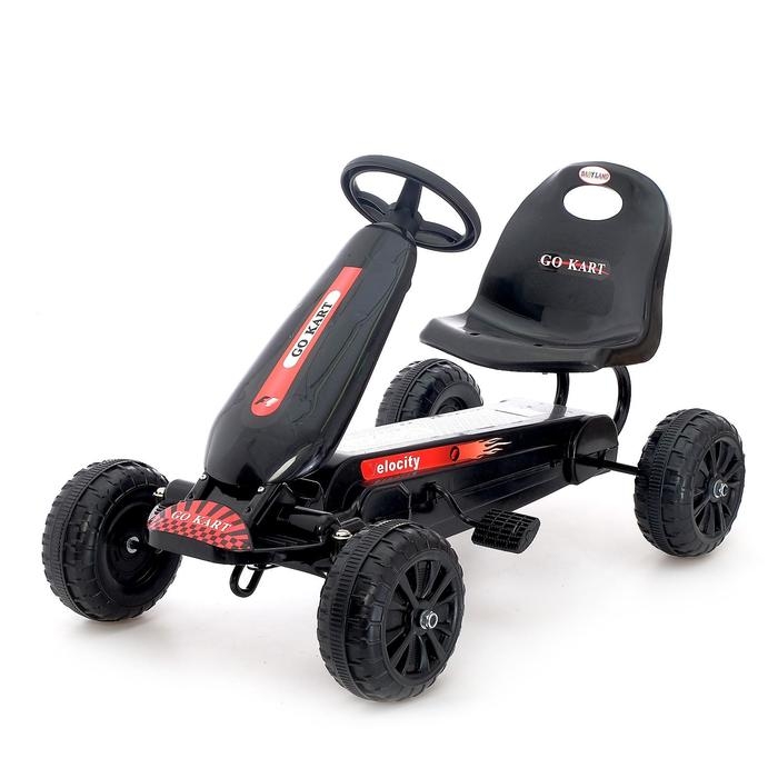 Веломобиль HOT CAR, цвет чёрный Веломобиль HOT CAR, цвет чёрный