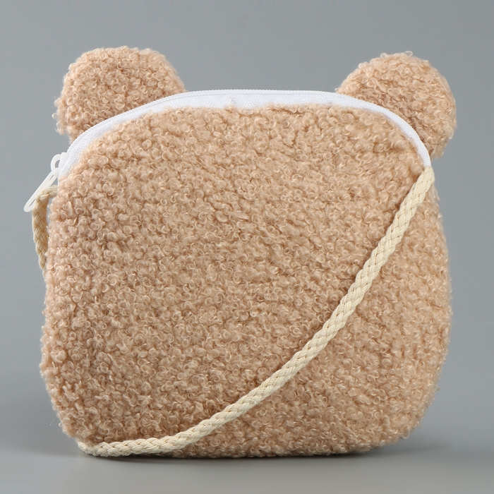 Мягкая сумка «Тигрёнок». цвет бежевый Мягкая сумка «Тигрёнок». цвет бежевый